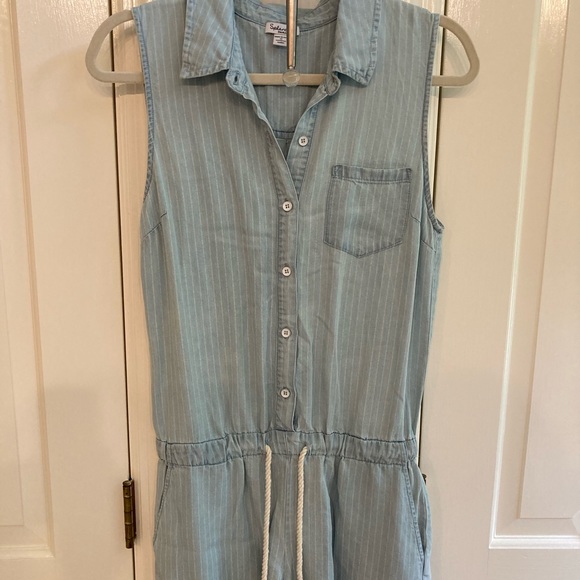 Splendid light chambray romper size small - Picture 1 of 5